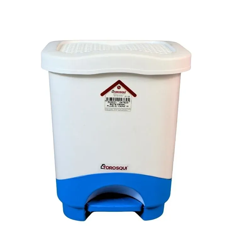 Bote de Pedal Torosqui Plus 8L - Higiénico y Resistente