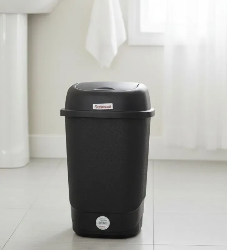 Bote Balancín Torosqui Chico Negro con Tapa de Color