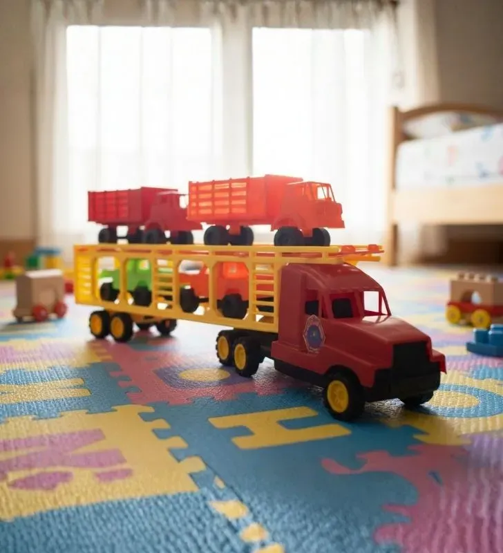 Tráiler Nodriza Grande con Redilas Juguetes Nacionales