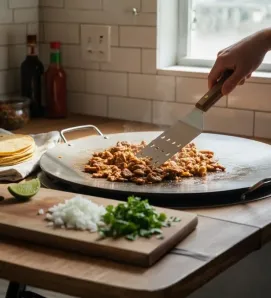 Espátula Multichef Vilma E27-06 Perforada - Acero Inoxidable