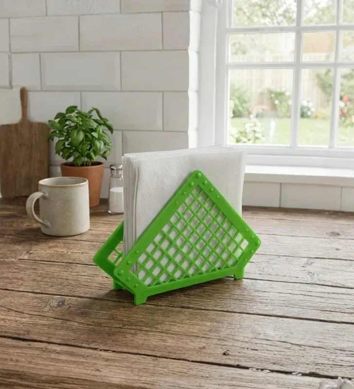 Servilletero Liso Plasvic W040S - Sin Flor