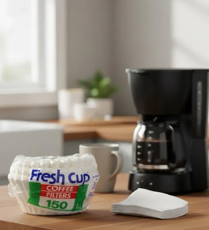 Filtros para Cafetera Fresh Cup 150 Piezas – Prácticos y Desechables