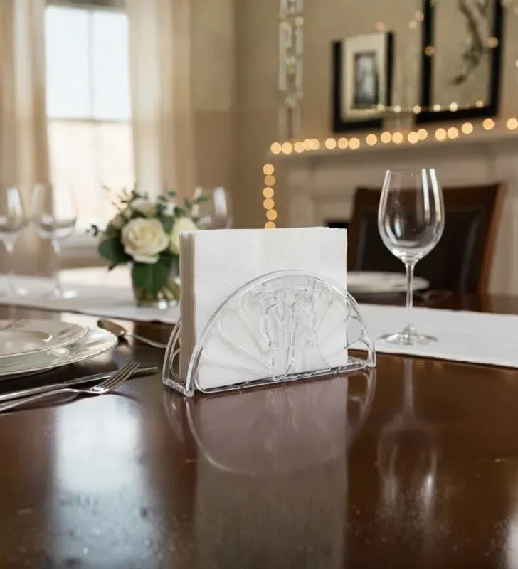 Servilletero Nuestra Boda Arra 2989 - Decoración Nupcial