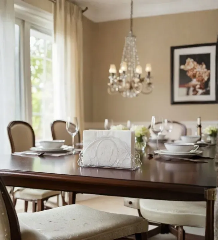 Servilletero Angelito Cristal Abastecedora Mercantil - Eventos