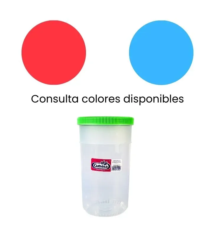 Bote Cubasa Tapa Rosca No. 4 - 2.60L | Hermético y Grande