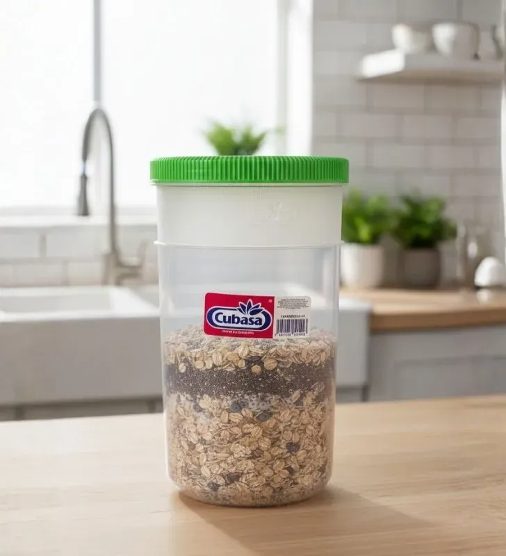 Bote Cubasa Tapa Rosca No. 4 - 2.60L | Hermético y Grande