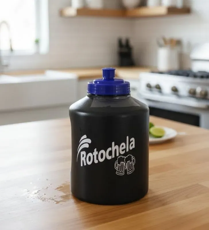 Botella Rotochela 1 Litro - Garzón GrupoCleanerVG | Envase Temático