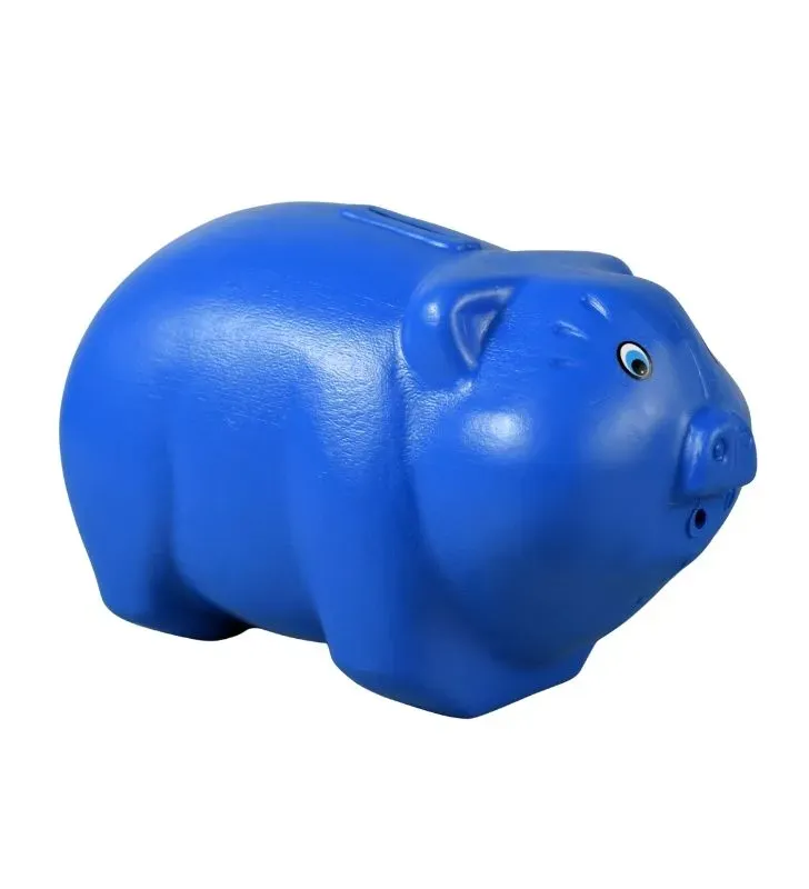 Alcancía de Cochino Grande PLAGOL - Varios Colores | Ahorro Resistente