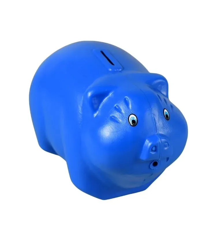 Alcancía de Cochino Grande PLAGOL - Varios Colores | Ahorro Resistente