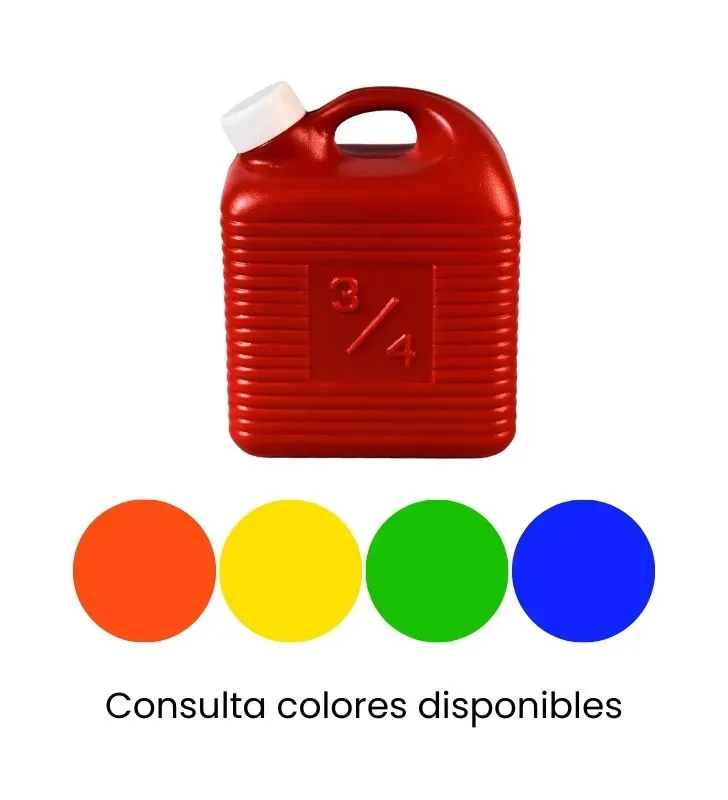 Bidón PLAGOL No. 3/4 - Varios Colores | Almacenamiento Seguro