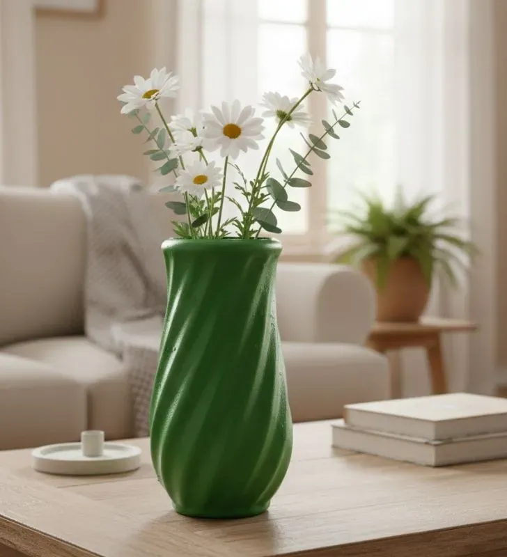 Florero Tornillo PLAGOL - Colores Vibrantes | Diseño Moderno