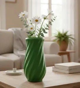 Florero Tornillo PLAGOL - Colores Vibrantes | Diseño Moderno