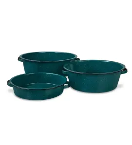 Juego de Bandejas Xitlali 3 pzas Verde Aqua