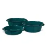 Juego de Bandejas Xitlali 3 pzas Verde Aqua