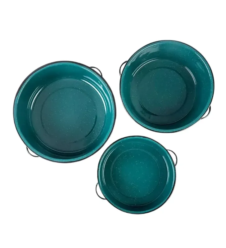 Juego de Bandejas Xitlali 3 pzas Verde Aqua