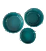 Juego de Bandejas Xitlali 3 pzas Verde Aqua