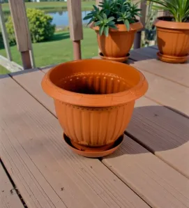 Maceta Clásica Chica Plasvic W058 - Ideal para el hogar