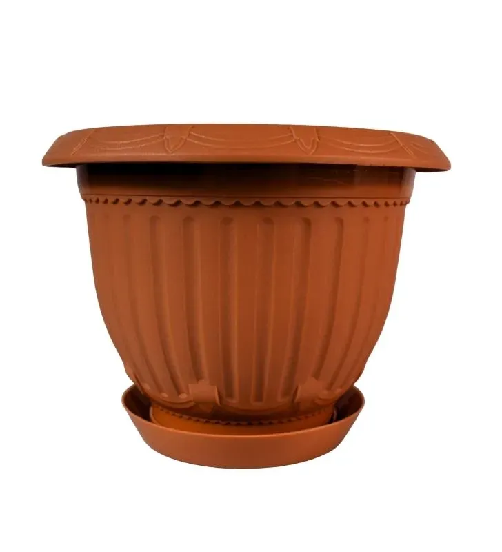 Maceta Clásica Chica Plasvic W058 - Ideal para el hogar