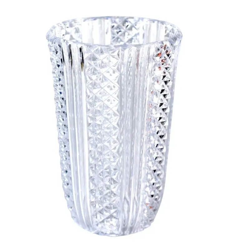 Florero Diamante Plasvic W014 - Elegancia en Plástico Cristal