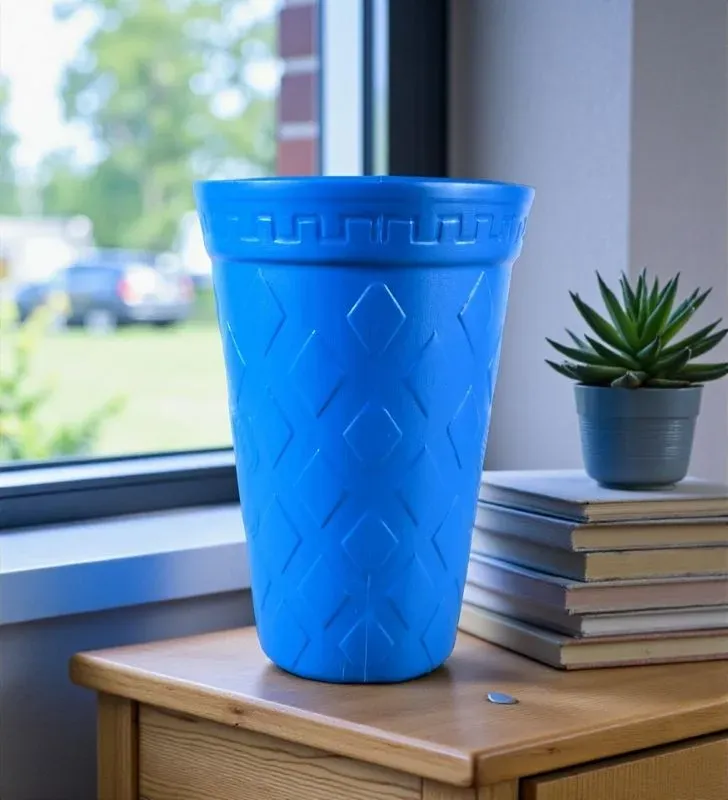 Florero Cónico de Color Plásticos González PG - Decoración Moderna