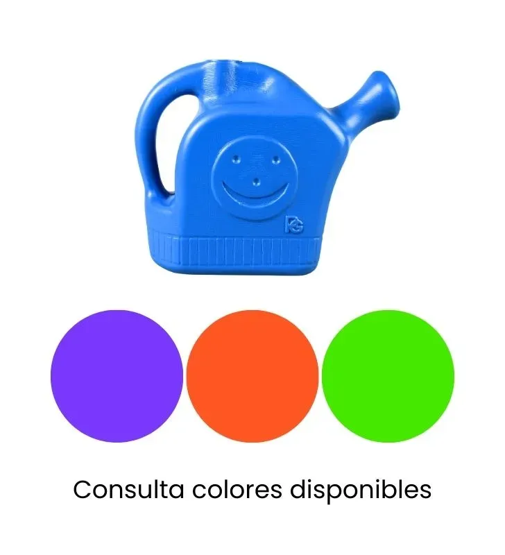 Regadera Cara Feliz 2.4L PLAGOL - Diseño y Funcionalidad