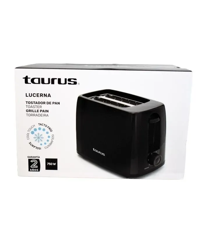 Tostador Taurus Lucerna M96060840 - 6 Niveles y Tacto Frío