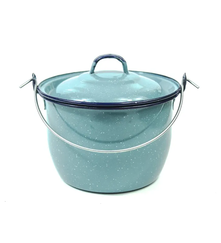 Olla Convexa CINSA NUM. 14 – 14 cm, 1.4 L, Peltre Esmaltado