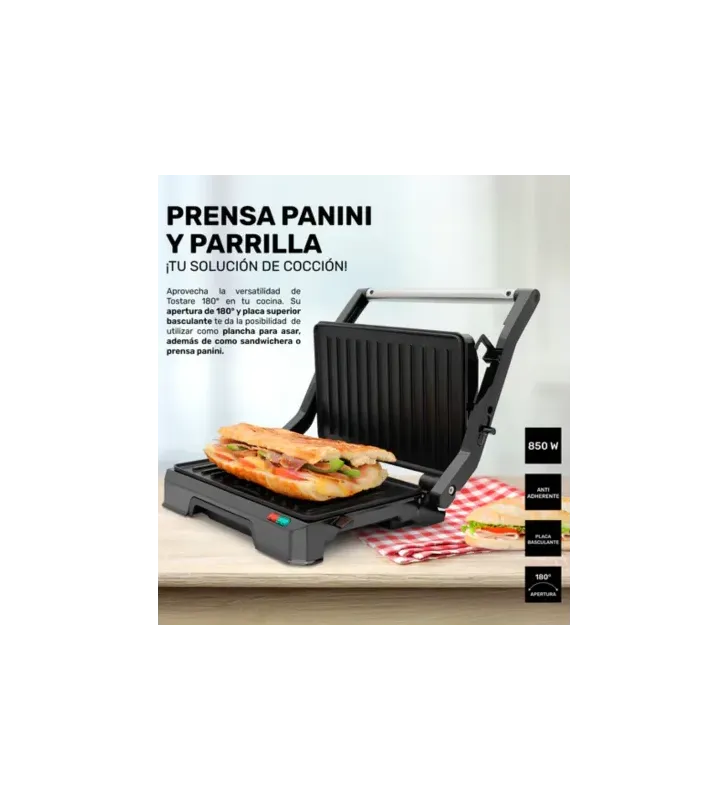 Parrilla Taurus Tostare 180° M96810830 - Acero Inoxidable