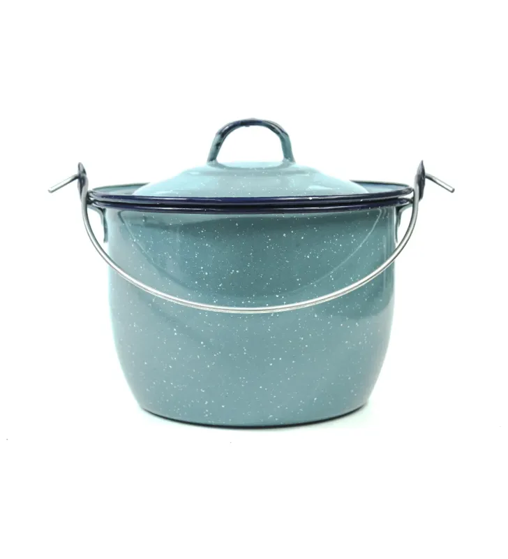 Olla Convexa CINSA NUM. 14 – 14 cm, 1.4 L, Peltre Esmaltado