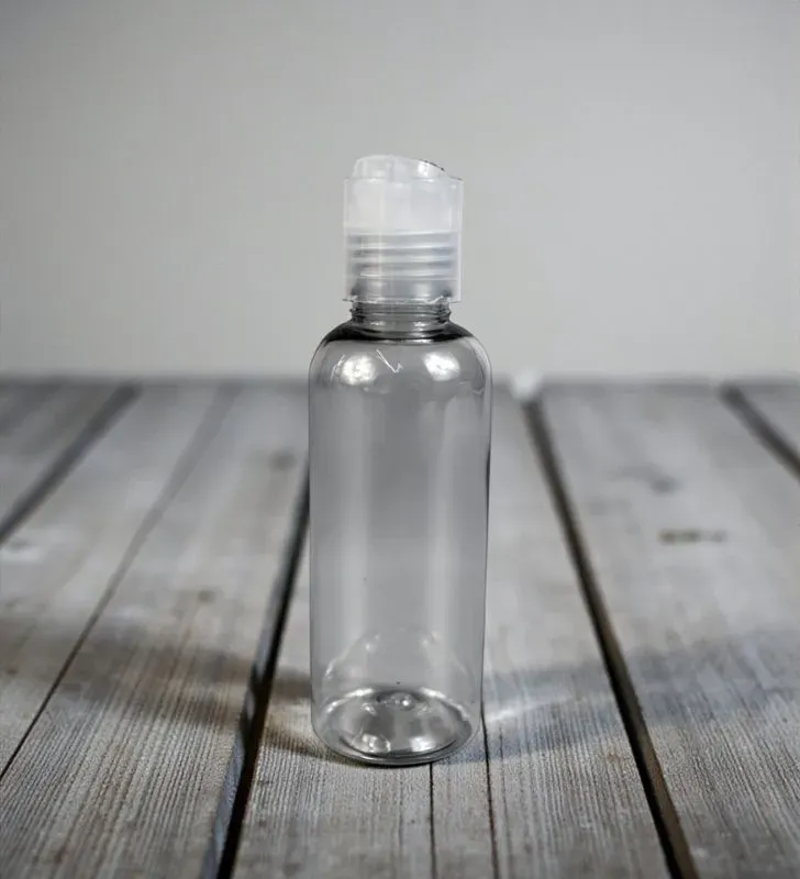 Botella PET Cilin 120 ml con Tapa Distop - Plastika LB1B008