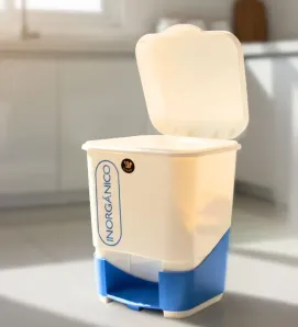 Cesto con Pedal Inorgánico 10L Plásticos Ardilla | Higiénico y Resistente