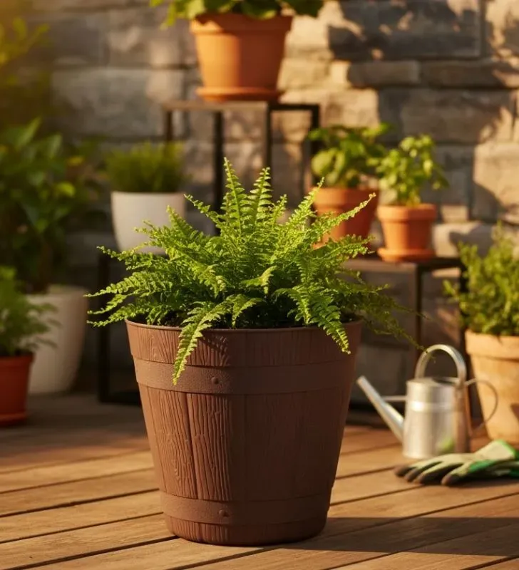 Maceta Artesanal Almoplastic No. 9 1/2 - Estética y Resistencia