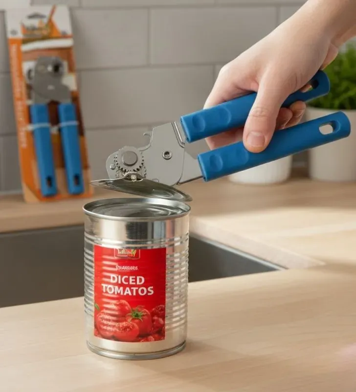 Abrelatas Semi-Profesional Valery VAL192 - Acero Reforzado