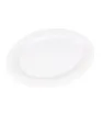 Plato Ovalado Tavola 14" Blanco - Modelo 80751