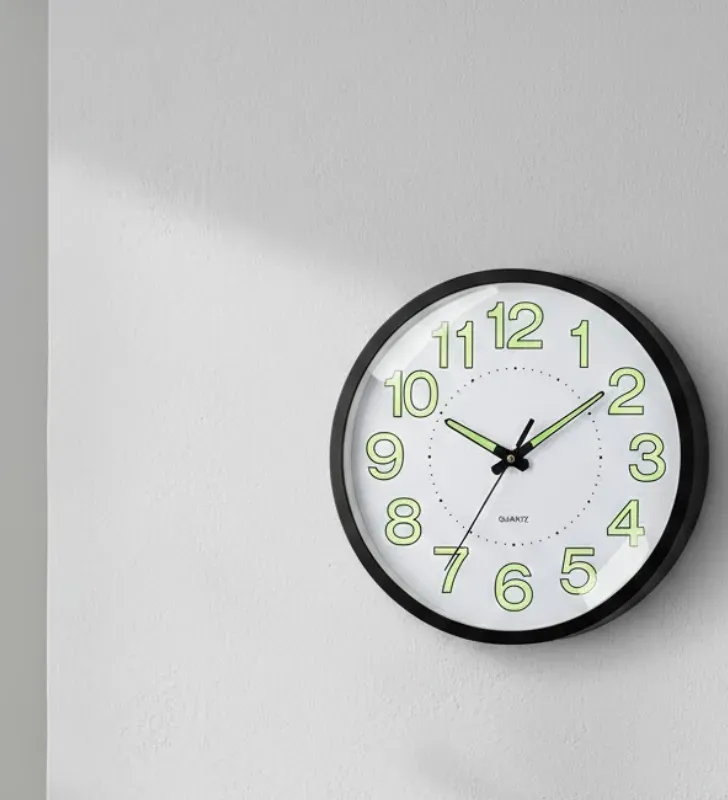 Reloj de Pared ZAZ II 30cm Moderno y Luminoso - 9592Y