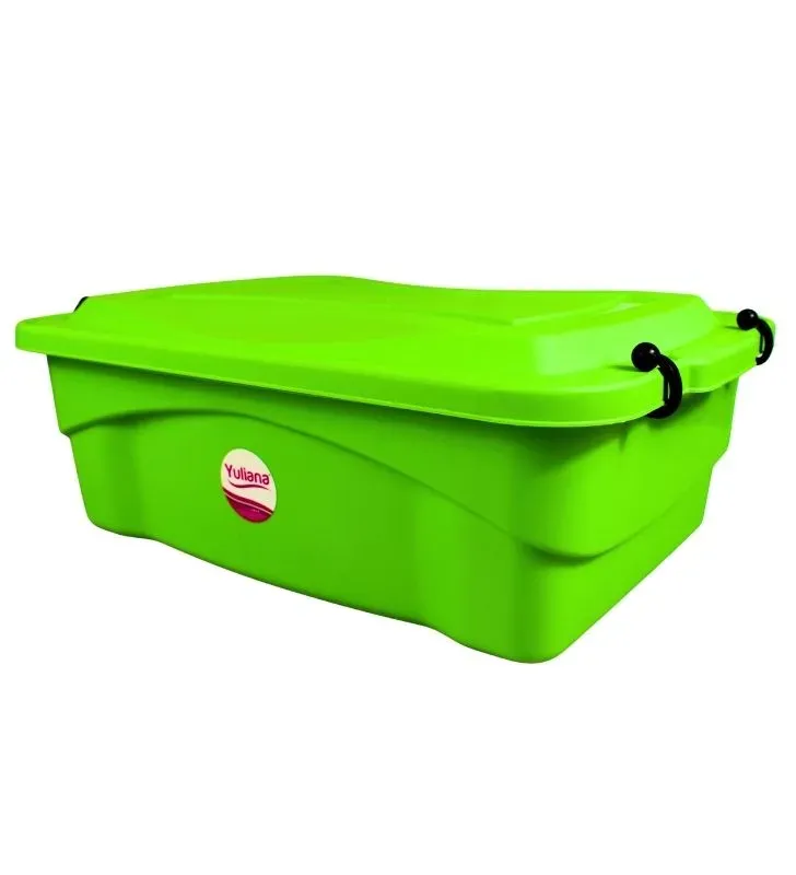 Caja Organizadora Yuliana 10L Colors - Azul, Rosa, Verde, Morado