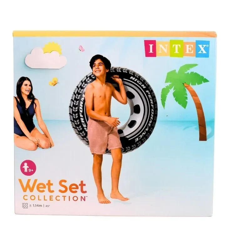 Salvavidas Inflable Intex 56268NP - Diseño Llanta 91 cm