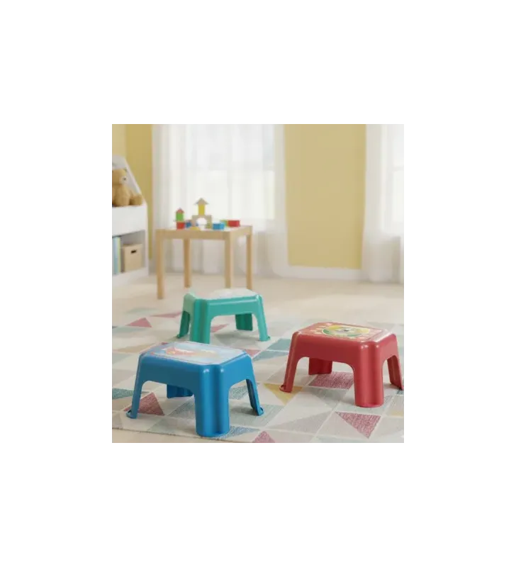 Banco Kinder Boris Color Plus Decorado - Asiento Infantil Seguro