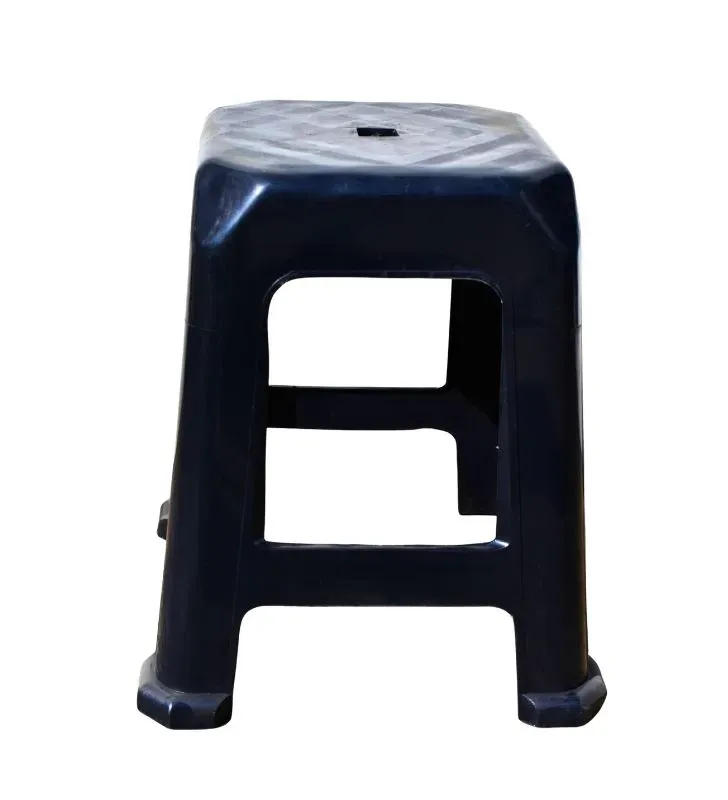 Banco Negro-Colores Viana - Asiento Resistente y Apilable