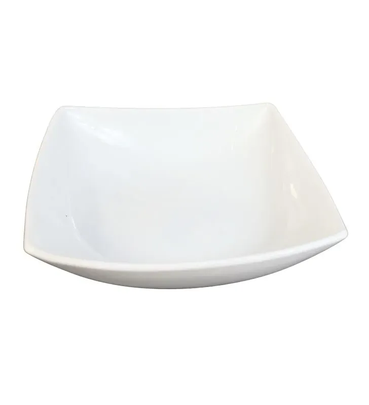 Tazón Anfora Extreme Square 25 cm - Vidrio de Alta Resistencia