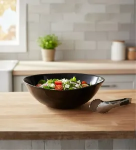 Tazón Ranieri Opal Negro 16.5 cm - Elegancia y Resistencia