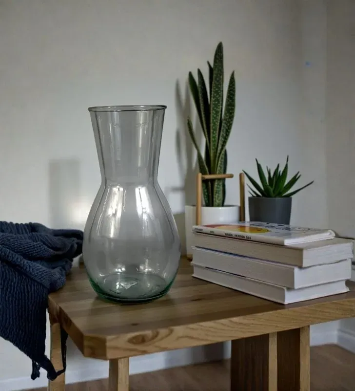 Florero Córdoba North Glass - Elegancia en Vidrio Cristalino