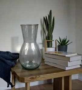 Florero Córdoba North Glass - Elegancia en Vidrio Cristalino