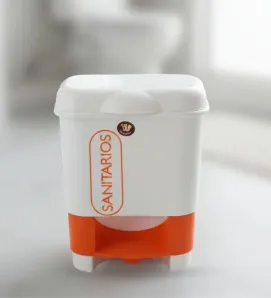 Cesto Sanitario La Ardilla 10L con Pedal - Higiene Total