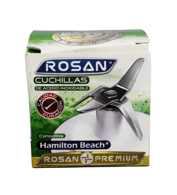 Cuchillas Rosan HALI003 para Hamilton Beach - Acero Inoxidable