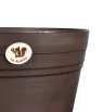 Maceta Artesana No. 07 La Ardilla - Color Chocolate