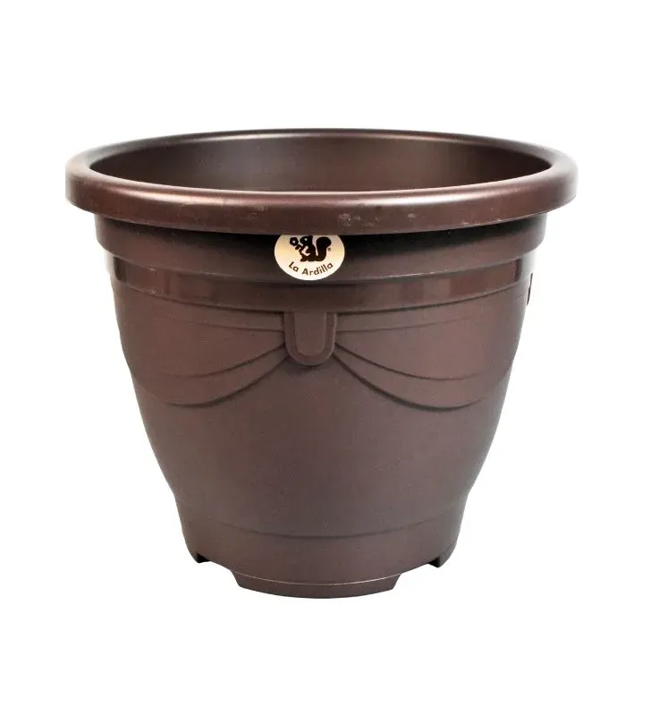 Maceta Aimme Redonda No. 06 La Ardilla - Chocolate