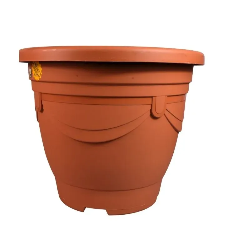 Maceta Aimme Redonda No. 14 La Ardilla - Color Barro