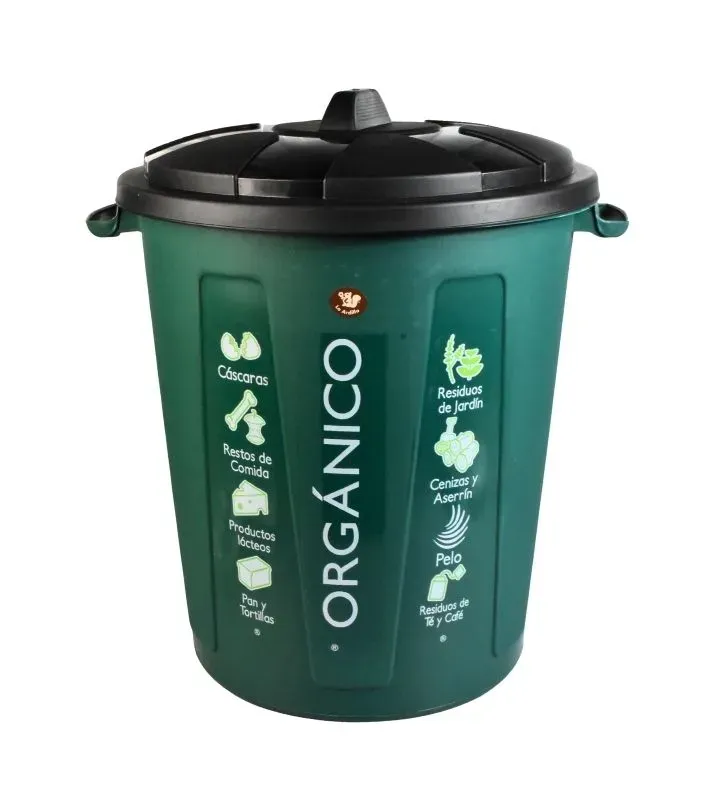 Practibote 55L La Ardilla Orgánico - Contenedor de Basura