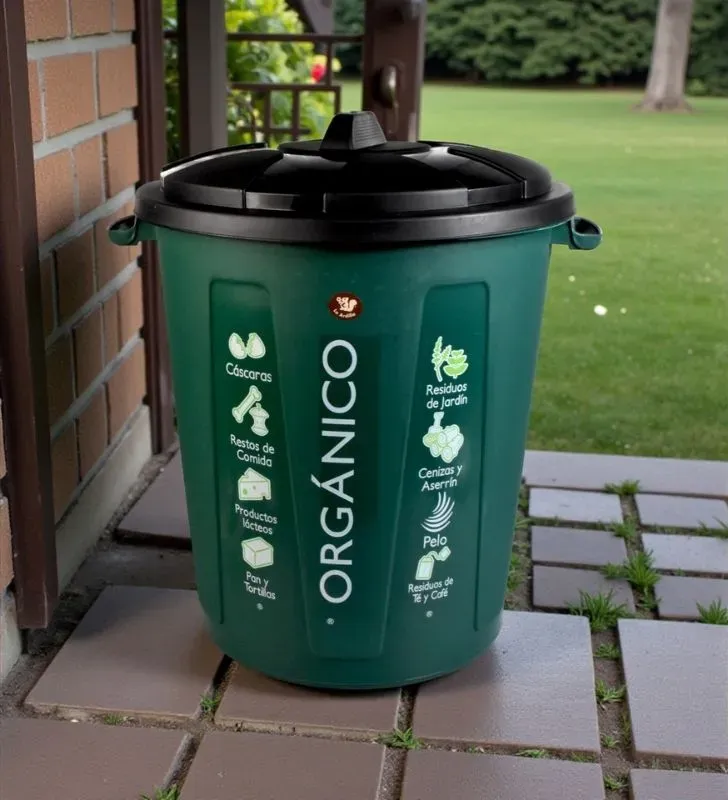 Practibote 55L La Ardilla Orgánico - Contenedor de Basura